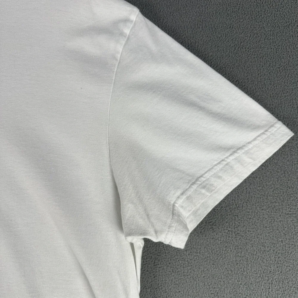 Polo Ralph Lauren Shirt Mens Large White Classic Fit Minimalist Pony Logo Tee